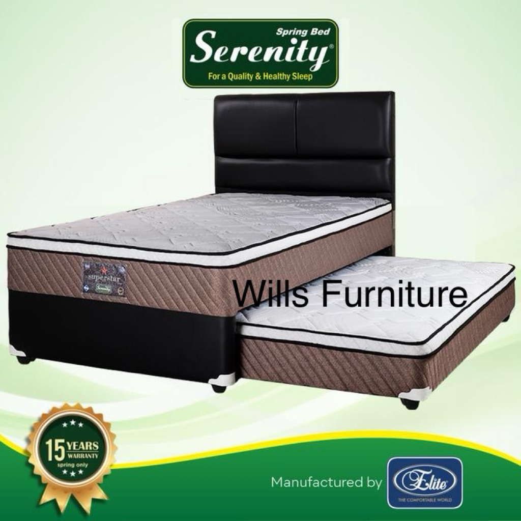 serenity 2in1 superstar springbed kasur 2in1 springbed susun murah