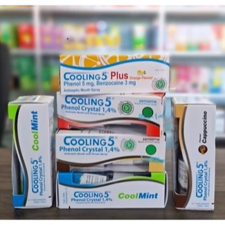 Cooling 5 (Obat Semprot Sariawan & Sakit Tenggorokan)