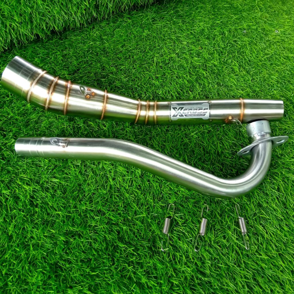 leheran knalpot Supra X 125 stainless PNP