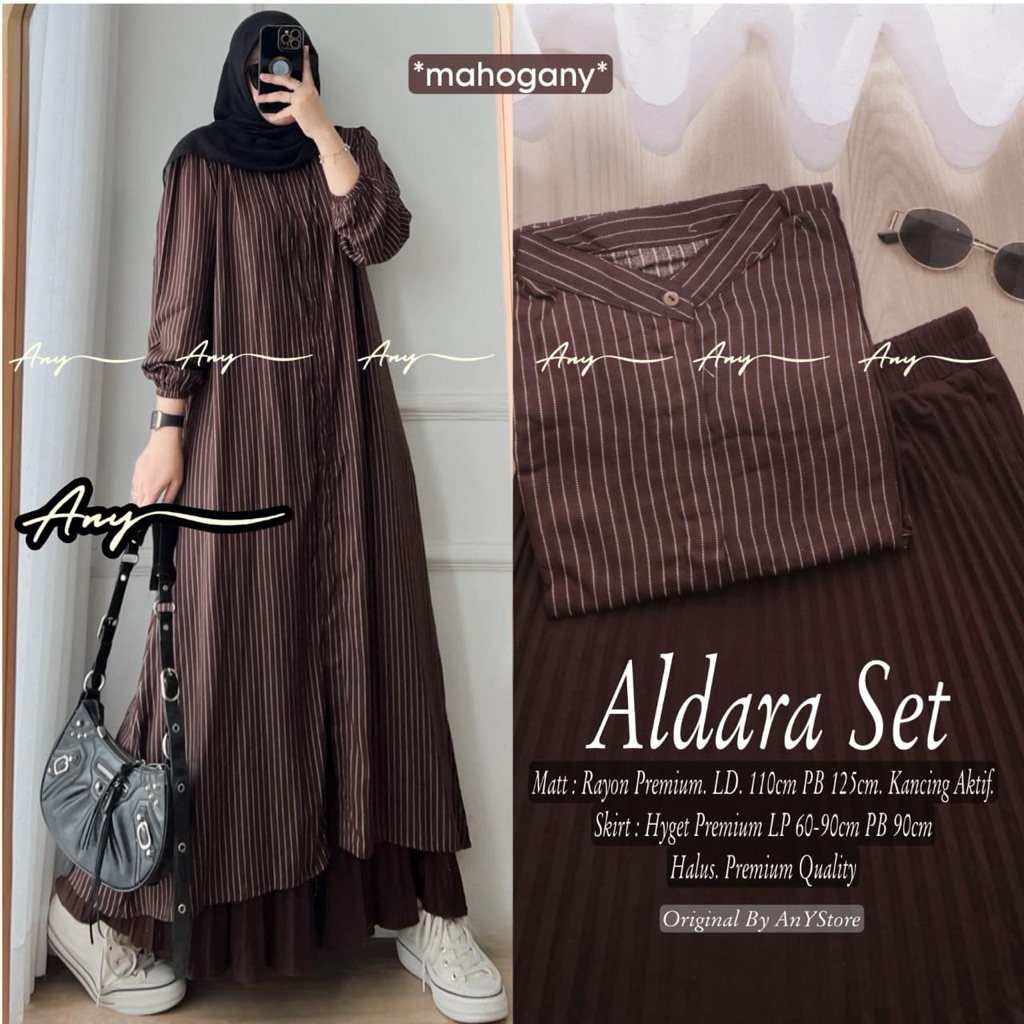 ALDARA RAHMA DELTA DENZA FLAVY ZILEA SEREA IKTA SHIREN MEGAN SET ORI BY ANY STORE setrok setelan tun