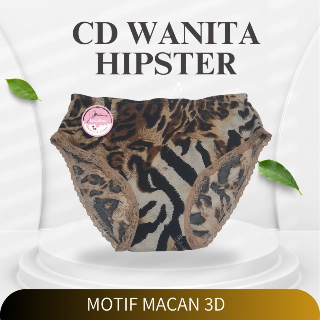 Prisha Celana Dalam Wanita Dewasa/CD Wanita Dewasa/Celana Dalam Macan/Celana Dalam Wanita Seksi/CD W