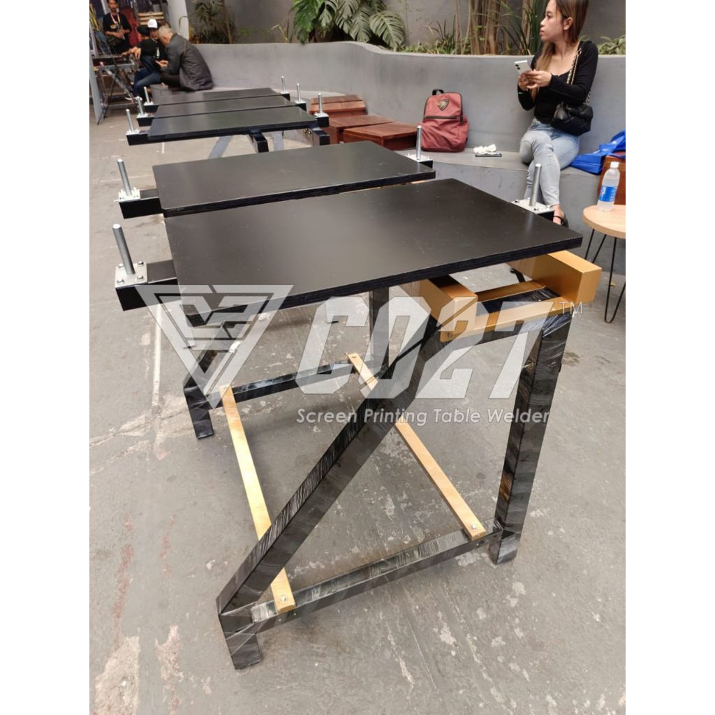 Meja Sablon Thailand 1/2/3 Papan (Double Aspin)