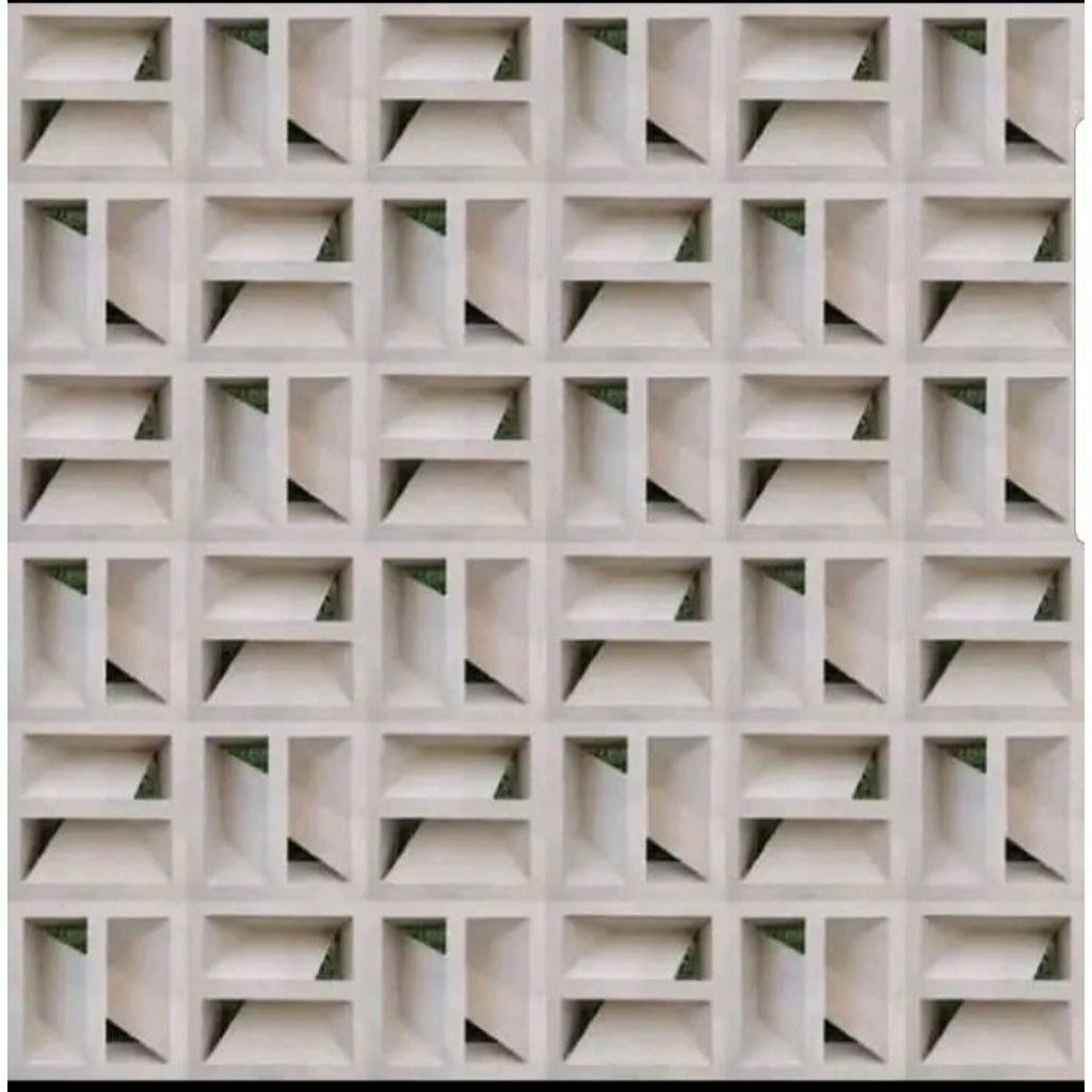 Roster beton minimalis/ventilasi udara/lubang angin/roster beton modern/roster minimalis motif Kupu 