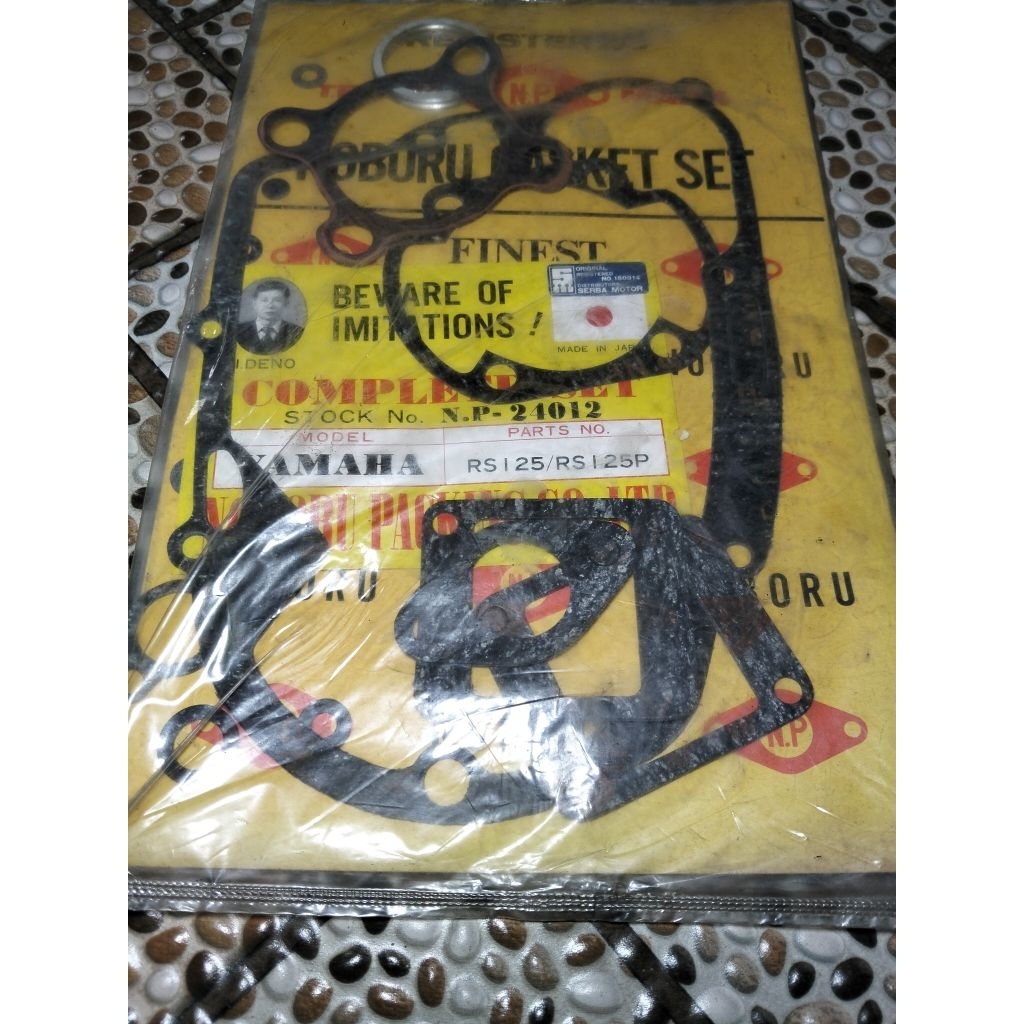 PACKING PAKING GASKET FULL SET YAMAHA RS125 RS 125 RS125P RS 125P JAPAN