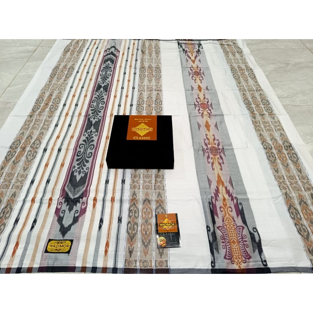 SARUNG WADIMOR JACQUARD CLASSIC MOTIF TERBARU// WADIMOR JACQUARD ANTIK