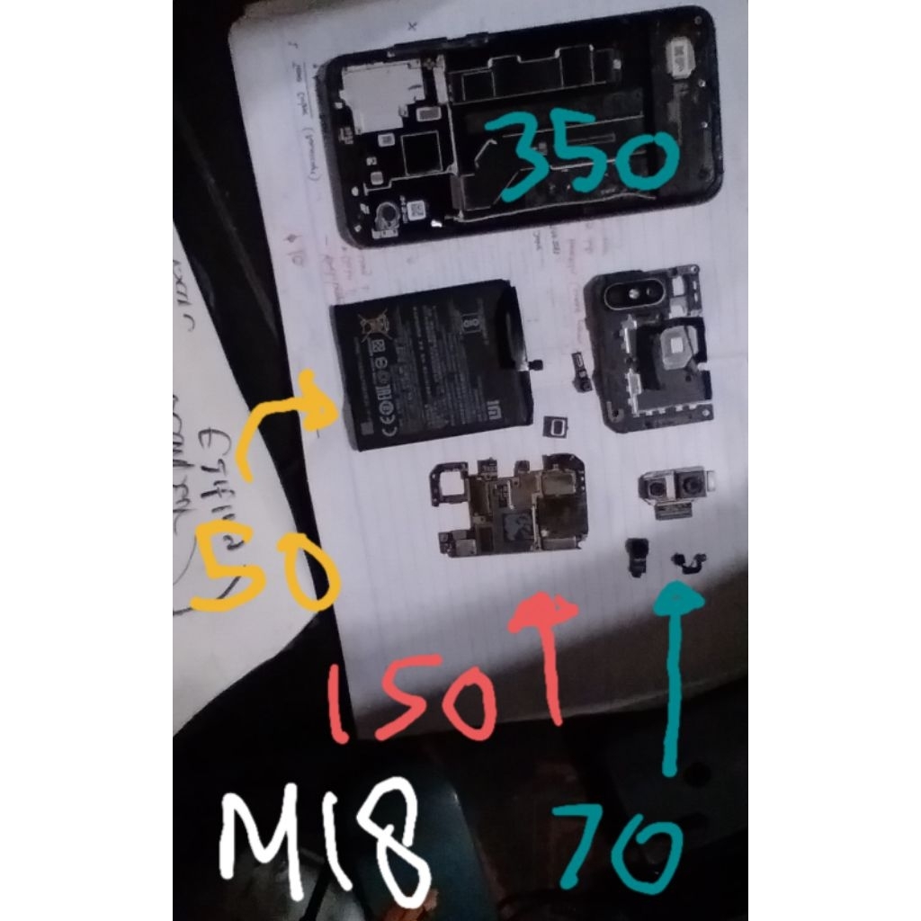 Mesin mi 8 dipper - matot