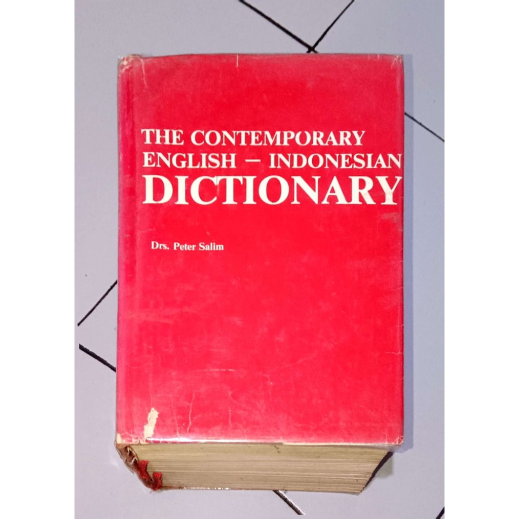 BUKU BEKAS KAMUS THE CONTEMPORARY ENGLISH INDONESIA DICTIONARY PETER SALIM