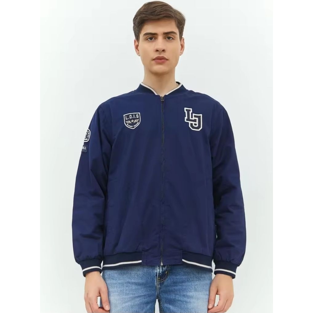Jaket Bomber Pria Original Lois MJF127C / MJF190NV New Arrivals