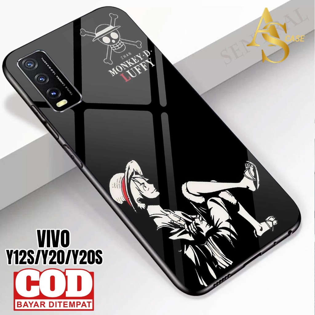 Case VIVO Y20 VIVO Y20s as_case [ Anime one piece ] Case Hp Glossy Casing Hardcase Softcase Bisa cod
