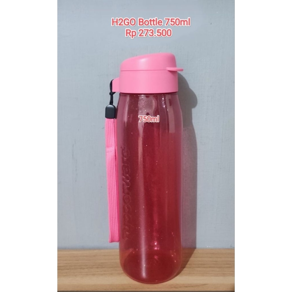 H2GO Bottle 750ml - Pink
