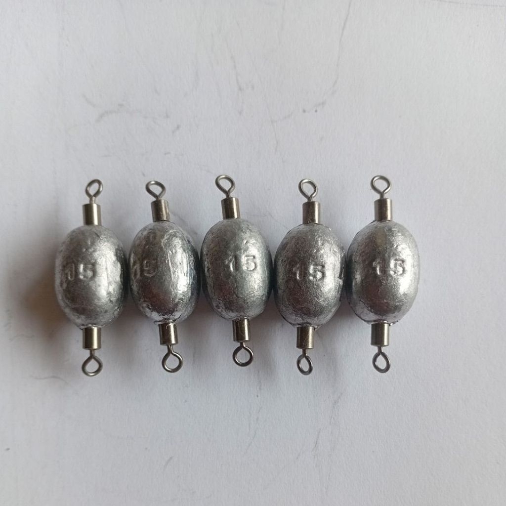 Timah carolina sinker/carolina sinker berat 15 gram
