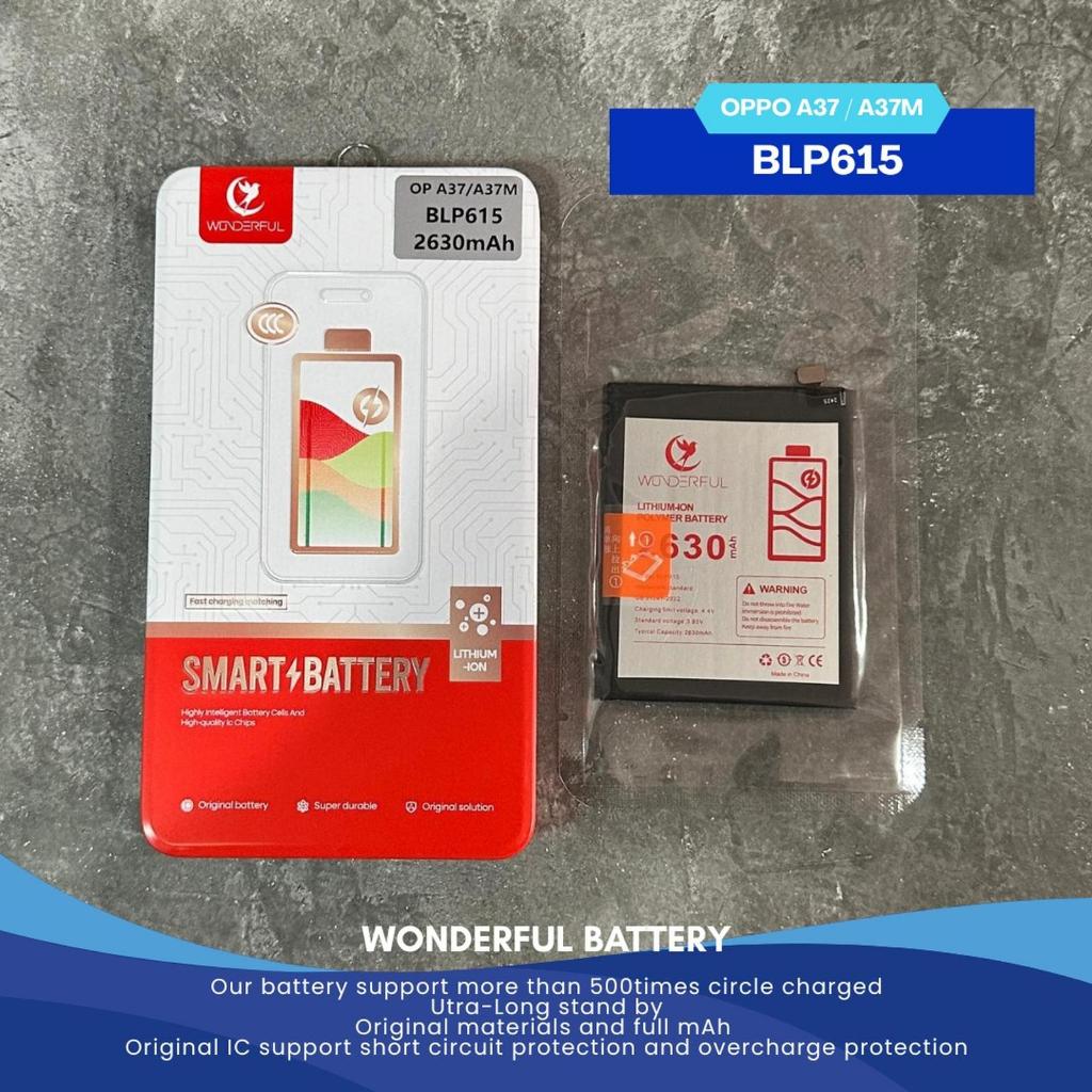 WONDERFUL Baterai OPPO A37 / A37M BLP615 2630mAh