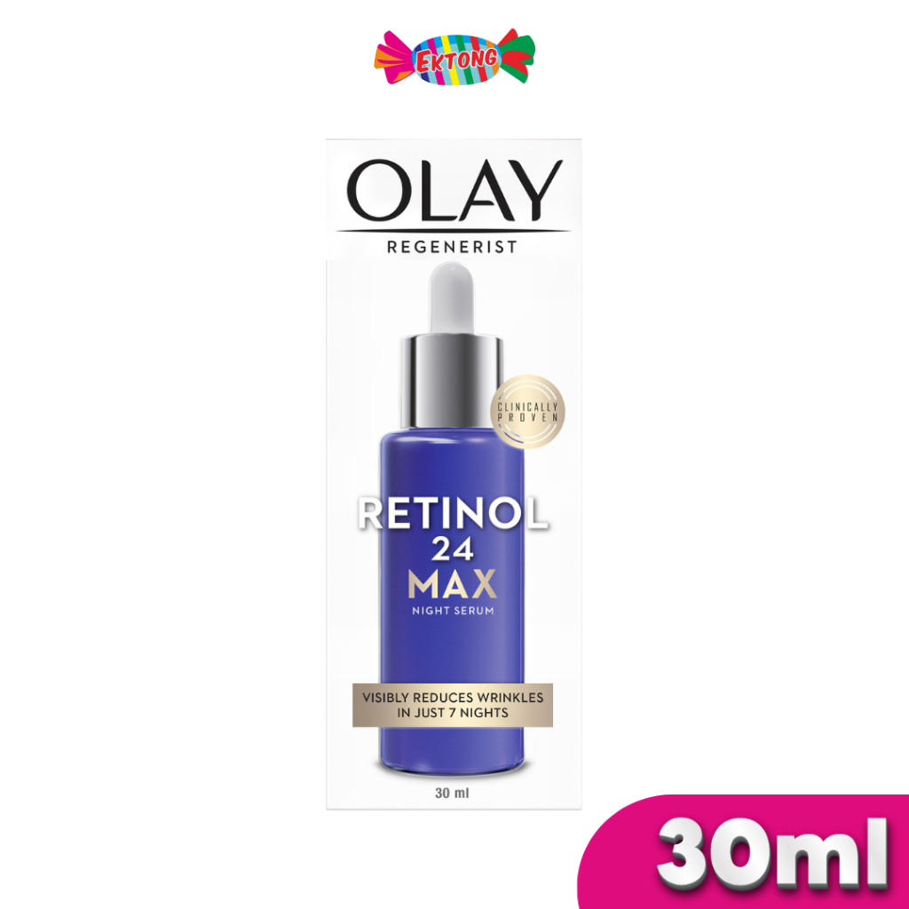 Olay Regenerist Retinol 24 MAX Night Serum Skincare Antiaging 30ml