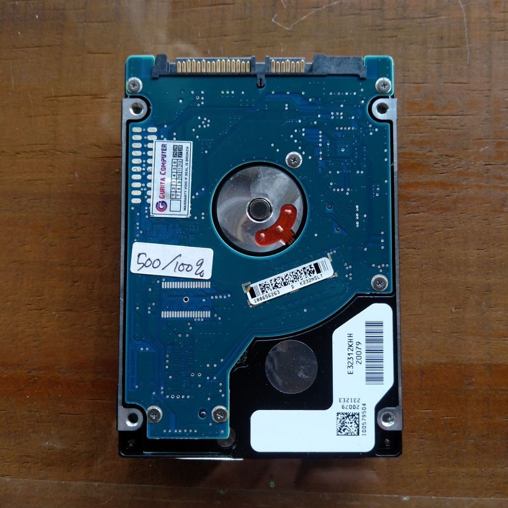 hardisk laptop tebal Seagate 500gb tes eksternal 100%