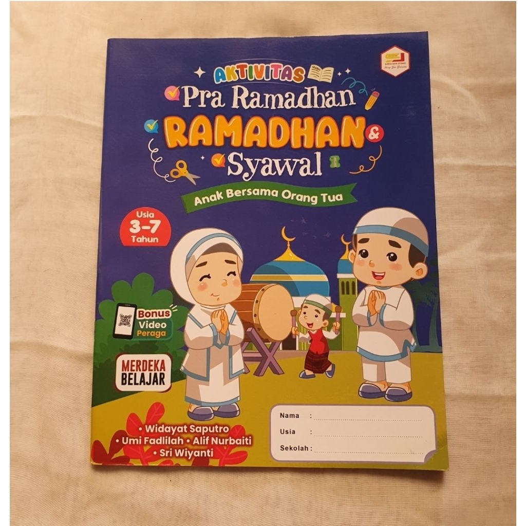 Buku Anak : Aktivitas Pra Ramadhan