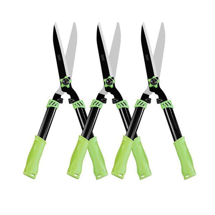 TERMURAH Gunting Rumput Besar Gagang Kayu Gagang Fiber Gunting Tanaman Gunting Taman Bunga Alat Pemo