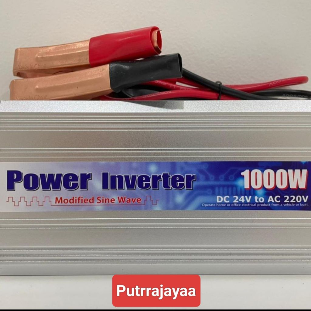 inverter 1000 Watt DC 24V to AC 220V USAT / Inverter 1000W 24 Volt ke 220 Volt Usat