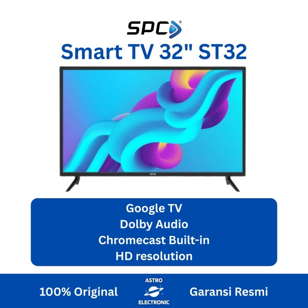 SPC ST32 HD GOOGLE TV 32 Inch