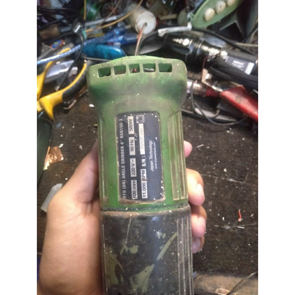 Gerinda Ryu ori bekas