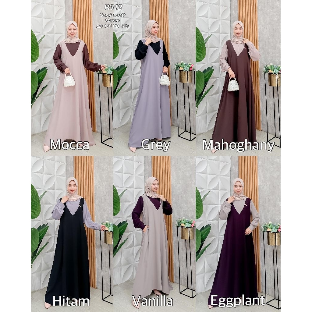 Ribyka R312 Gamis Mazen