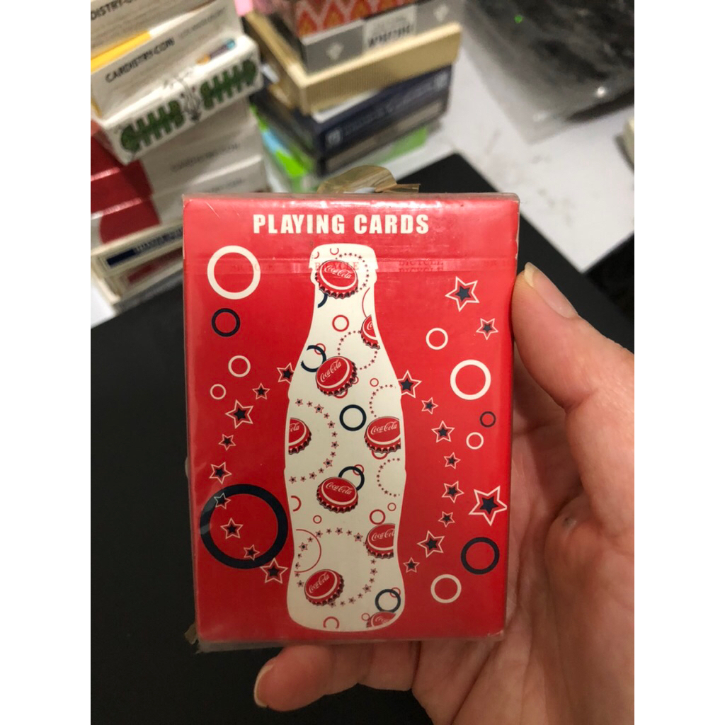 kartu remi COCA COLA playing card bicycle Original