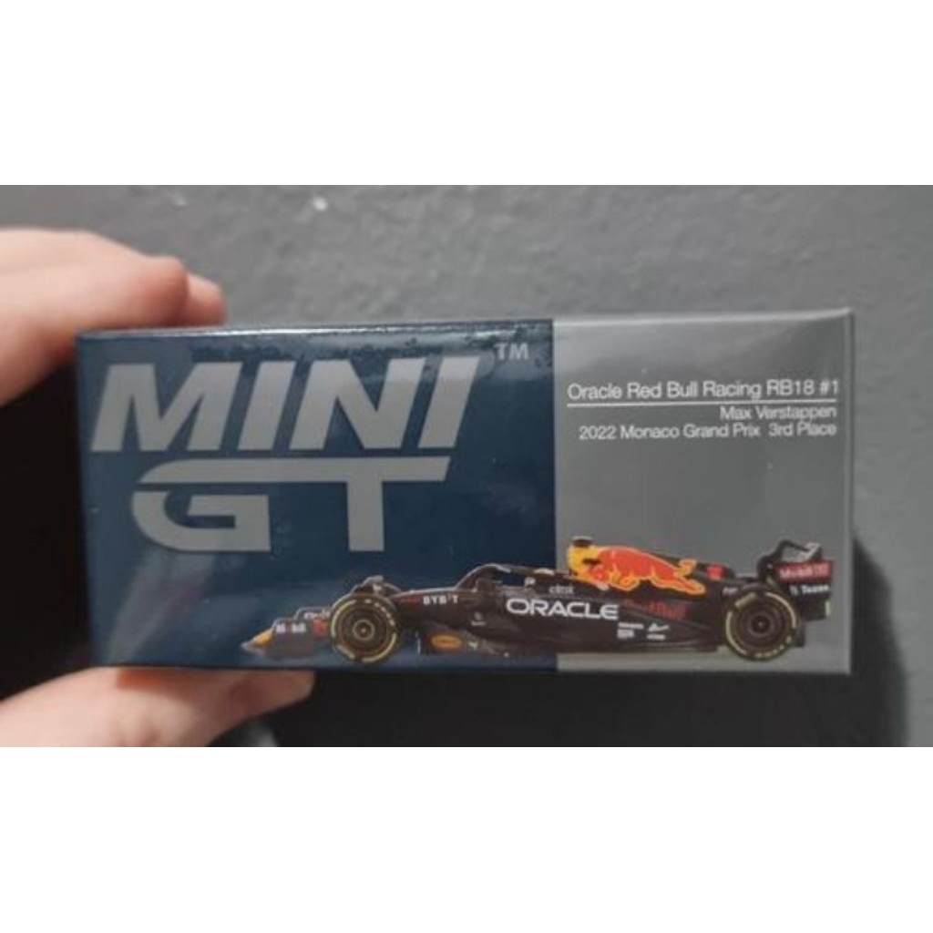 MiniGT F1 Mark Verstappen Monaco 2022