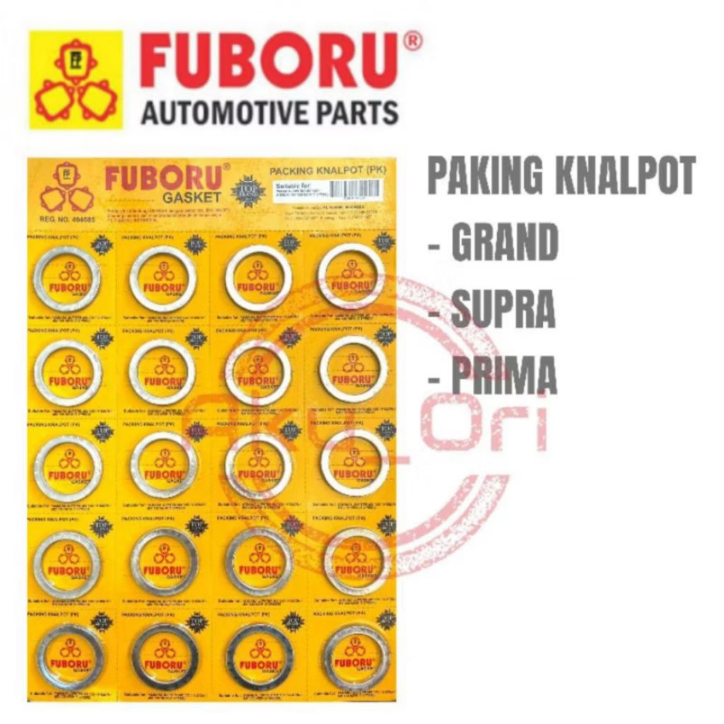 10 pcs PAKING KNALPOT SUPRA FUBORU asbes knalpot grand prima