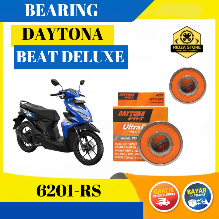LAHER BEARING RODA DEPAN HONDA BEAT DELUXE ORIGINAL 6201-RS
