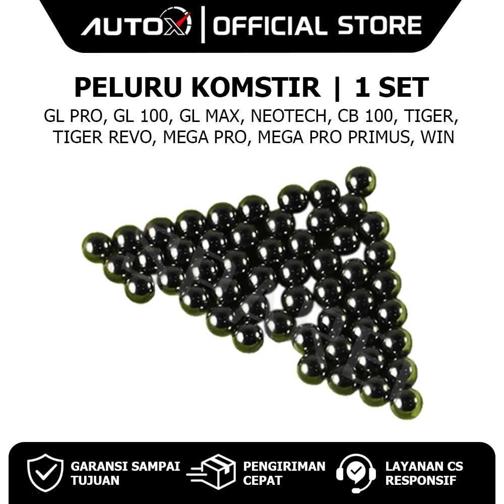 Peluru Komstir GL Pro Max 100 & Neotech & CB100 & Tiger Revo New & MegaPro Primus & Win Pelor Kones 