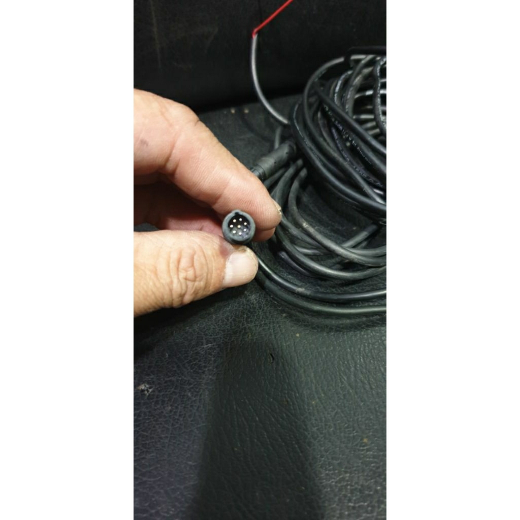 Soket kabel jack rear camera mobil 8 pin beserta sambungan