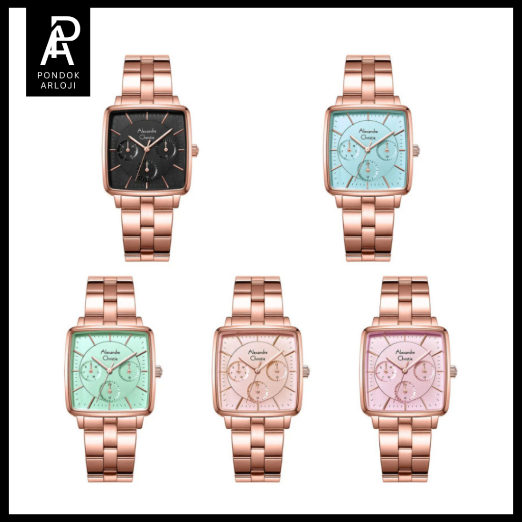 Jam Tangan Wanita Alexandre Christie AC 5003 / ac5003 / ac 5003 Rantai Original