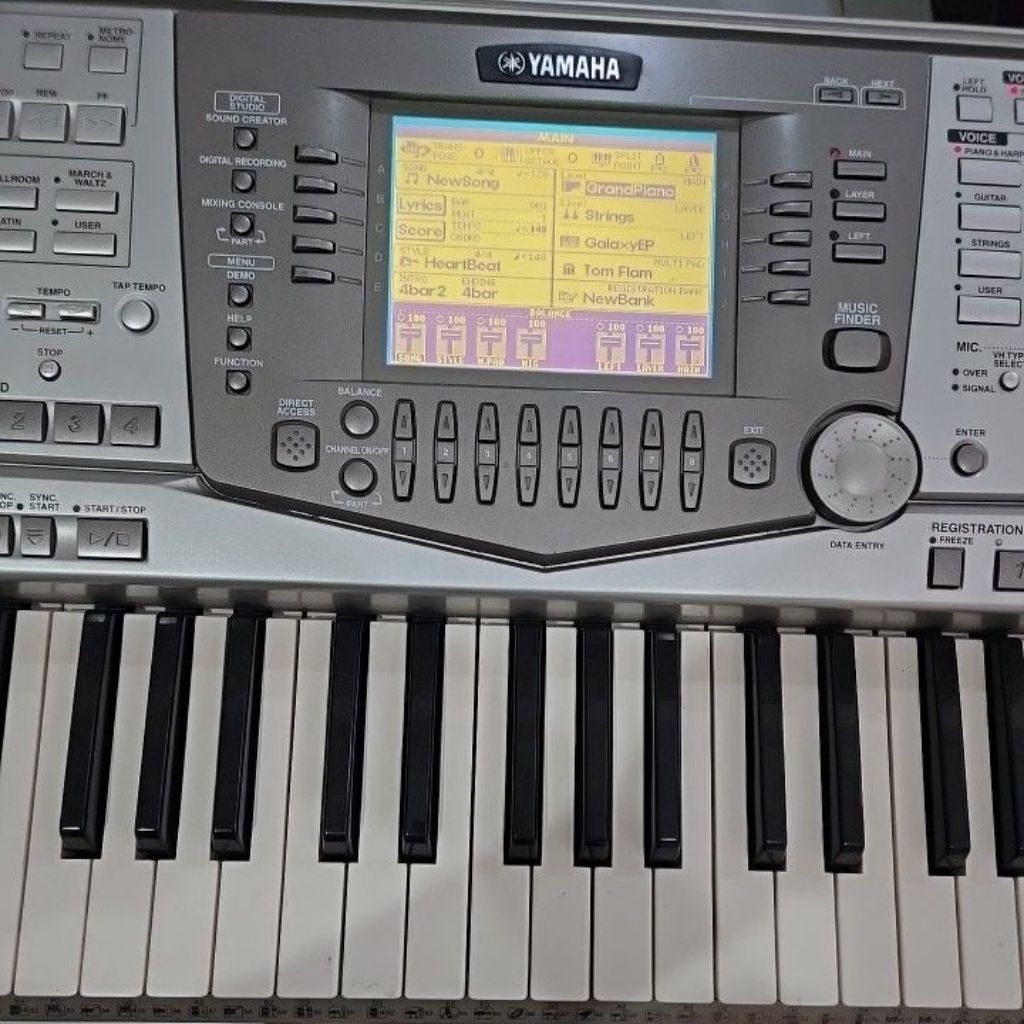 Yamaha PSR2100 Emulator USB Keyboard Arranger Organ Tunggal Mulus