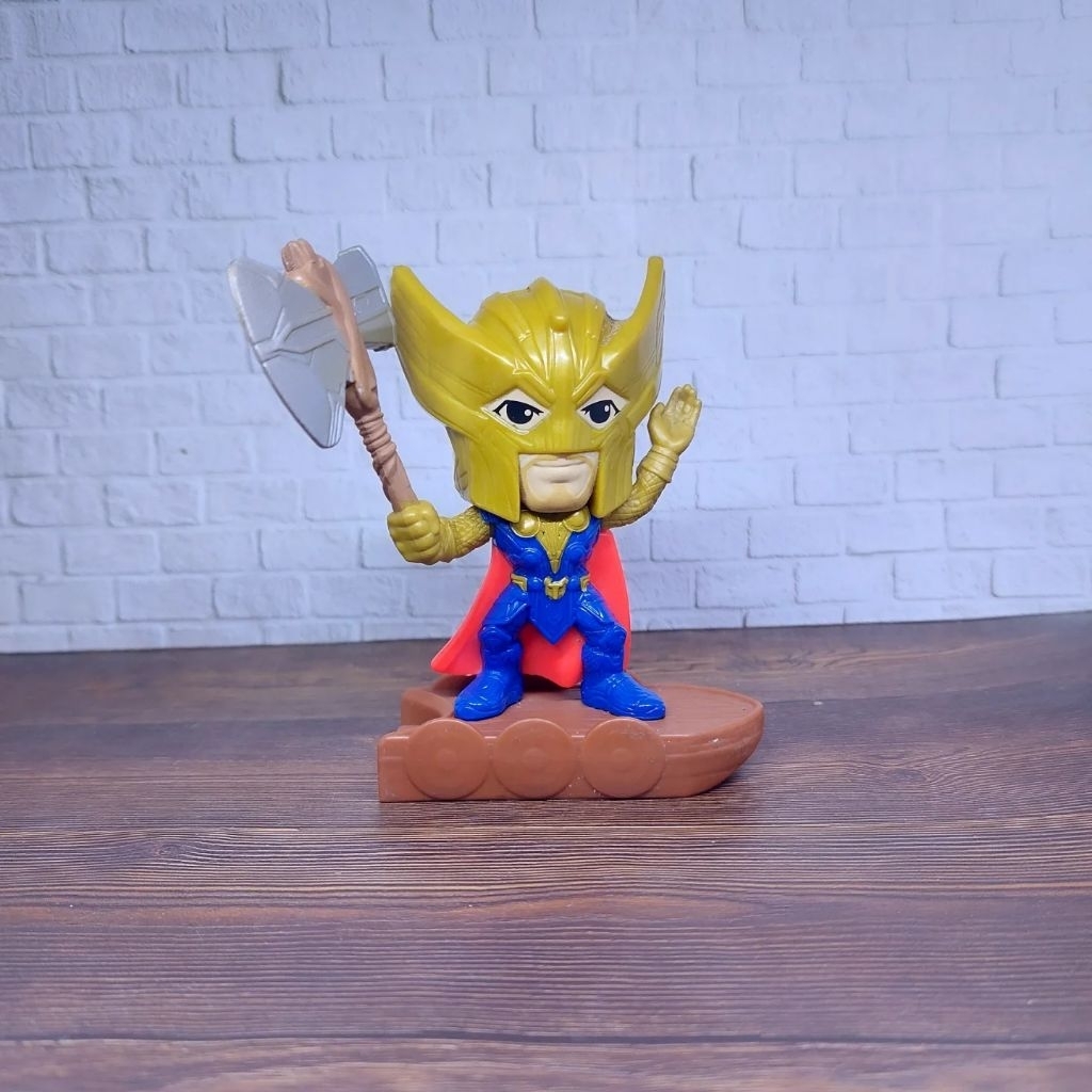 Thor marvel Action Figure Preloved ori mcd happy meal