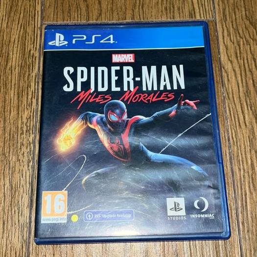 [PS4] Marvel SpiderMan Miles Morales (Region 2 / English) BD Kaset PS 4 Spider-man CD Games Playstat
