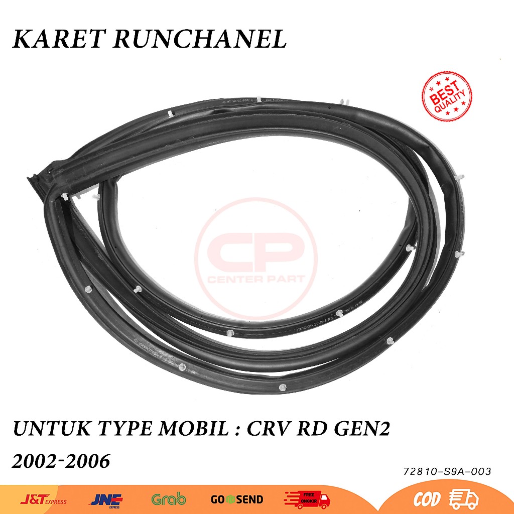 Karet Balon Pintu Crv Rd Gen2 2002 2003 2004 2005 2006