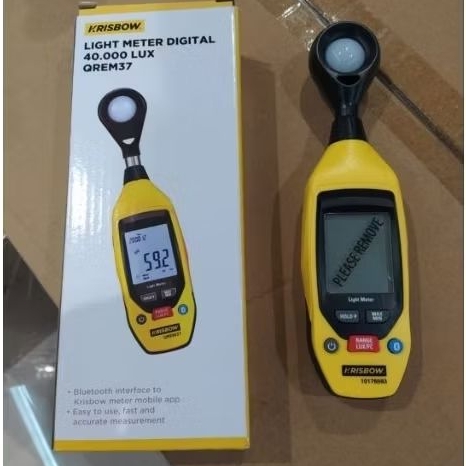 Alat ukur digital light meter 40.000 lux krisbow original