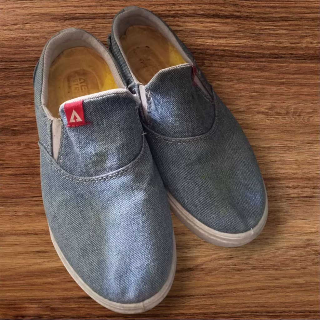 sepatu slip on aerostreet size 38 preloved