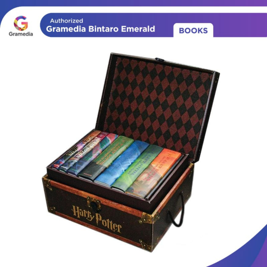 Gramedia Bintaro - Harry potter boxed set book 1-7(trunk)
