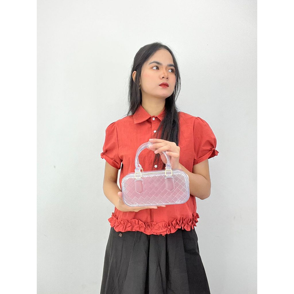 Marc Eliza Jelly Bag PVC Quilted Handbag