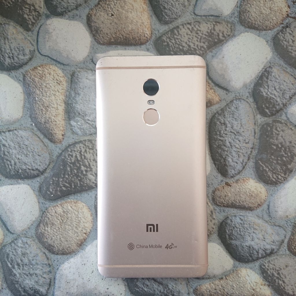 Housing Casing Set Backdoor Fingerprint Redmi Note 4X Mediatek Original Copotan