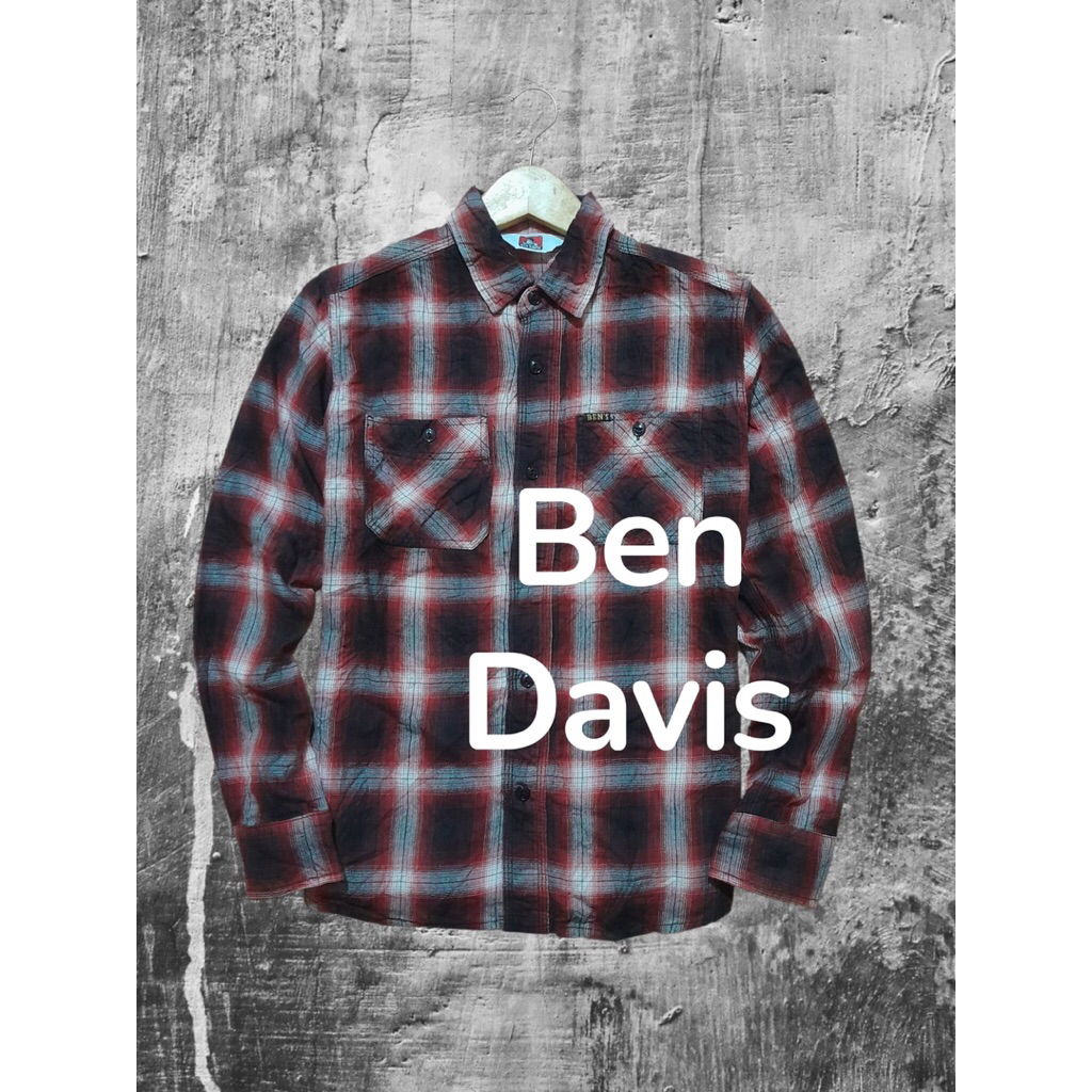 Shirt keren Ben Davis luxury bahan adem warna fresh second preloved