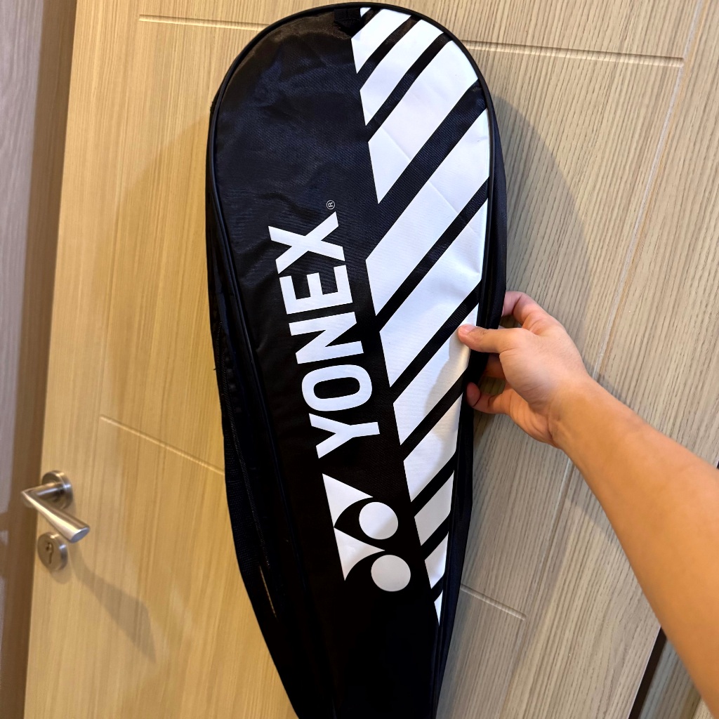 Tas Raket Yonex 1R Original - Black White