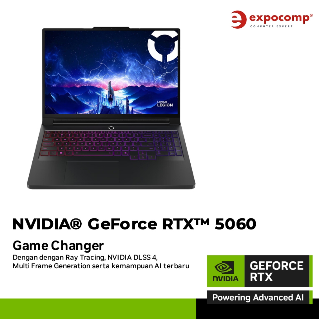 LENOVO GAMING LEGION 5i 15IAX10 65ID INTEL CORE ULTRA 7-255HX 32GB 512GB RTX 5060 8GB GDDR7 WIN 11 H