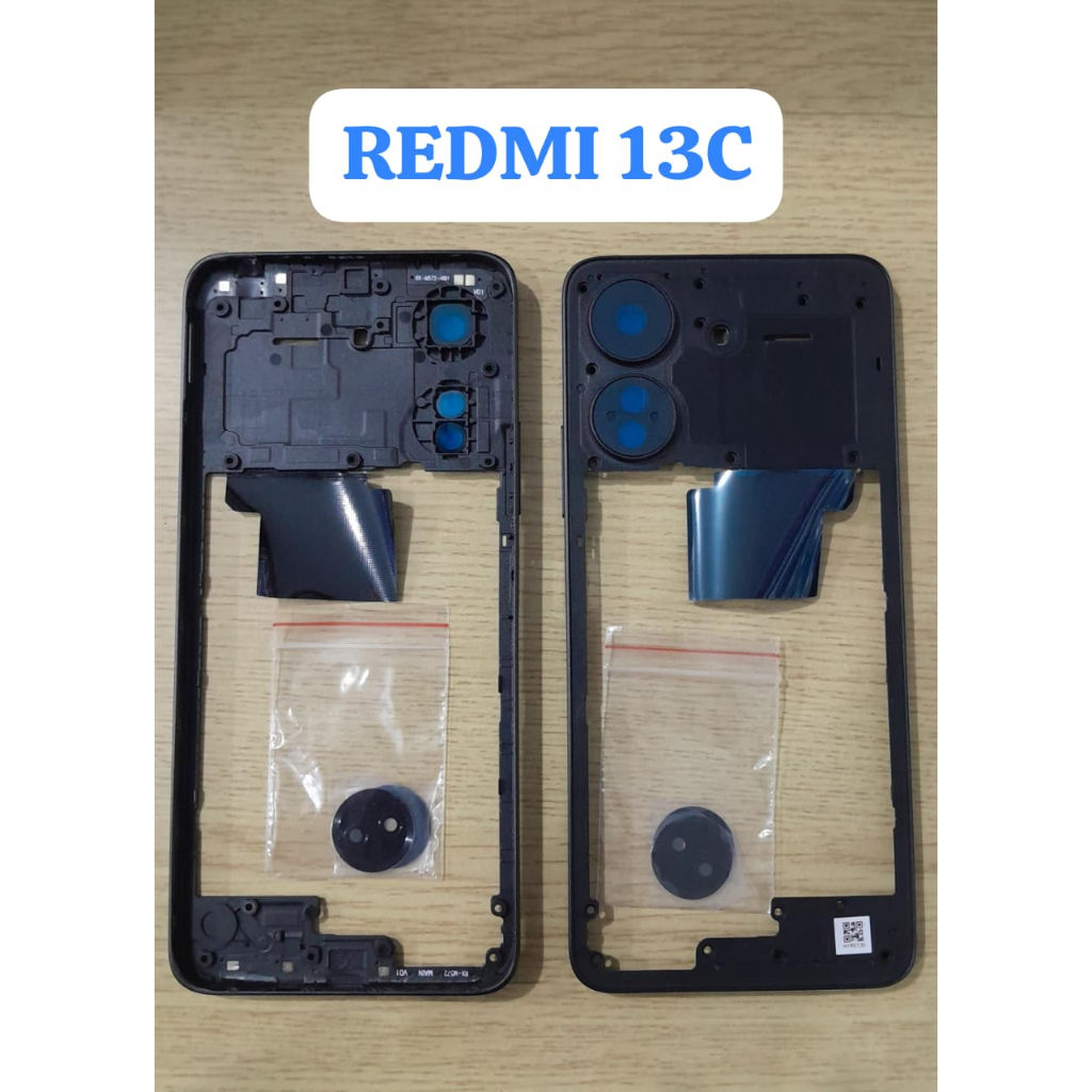 BEZZEL - TULANG MESIN REDMI 13C ( NEW )