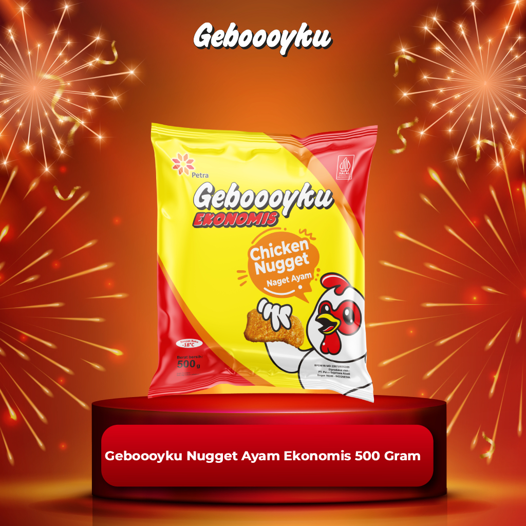 Gebooyku Nugget Ayam Ekonomis 500 Gram