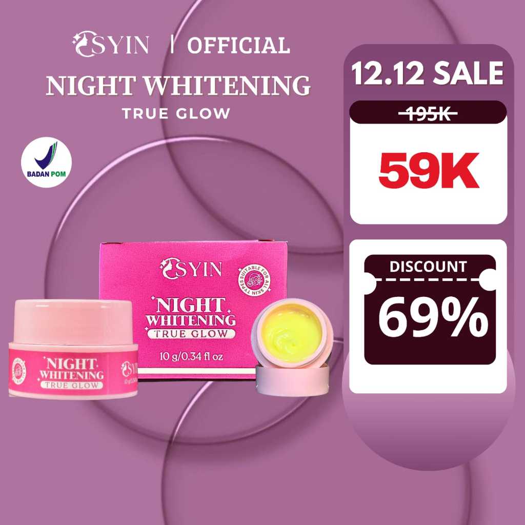 Night Whitening True Glow 10gr Osyin Glow