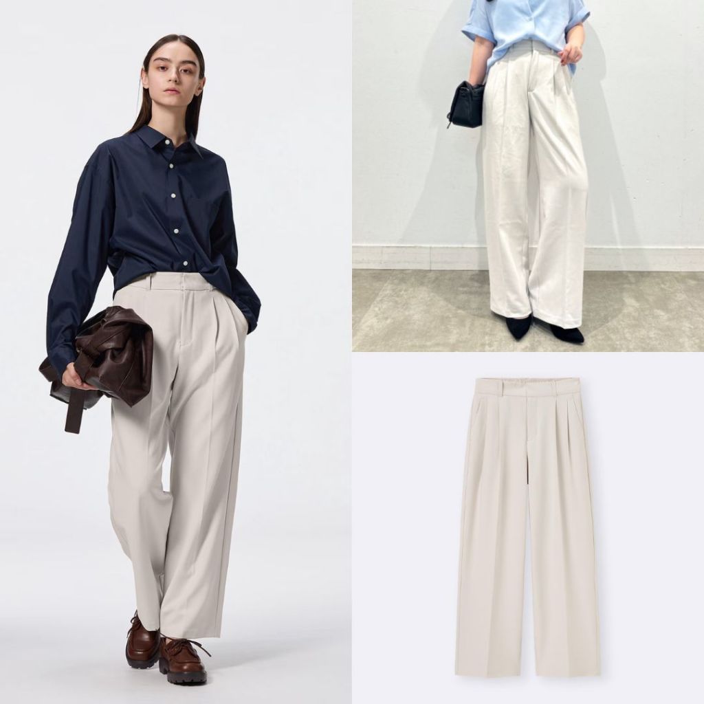 GU Office Trousers Pants - Celana Bahan Original Wanita