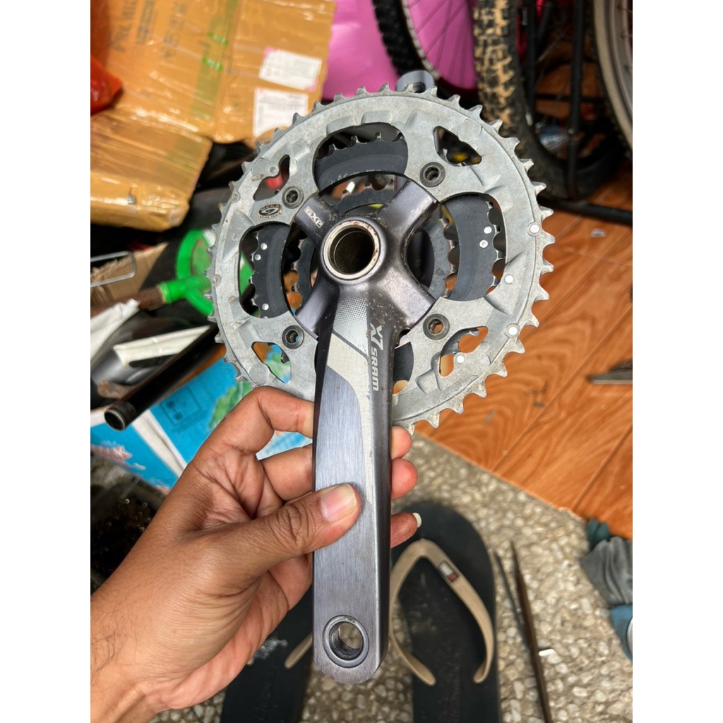 crank sram x7 triple + bb