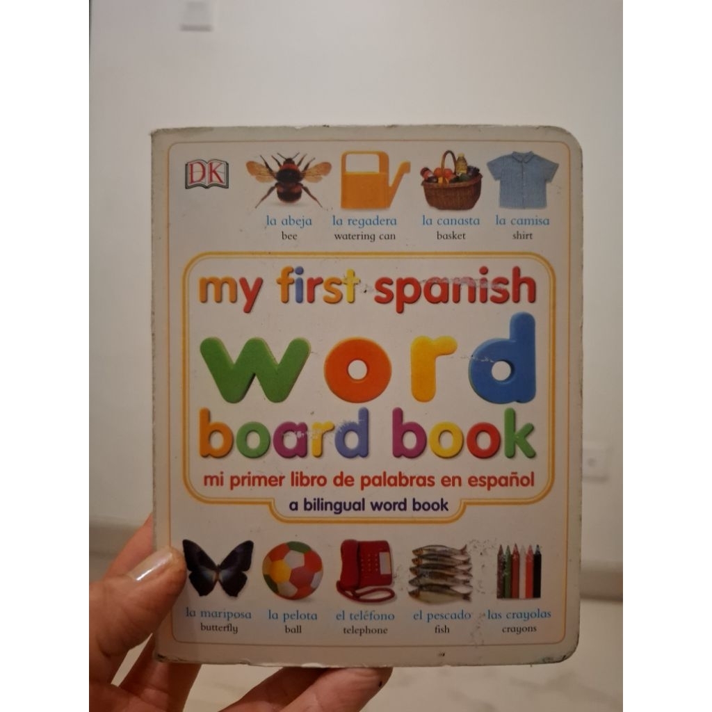 word book bilingual spanish english
