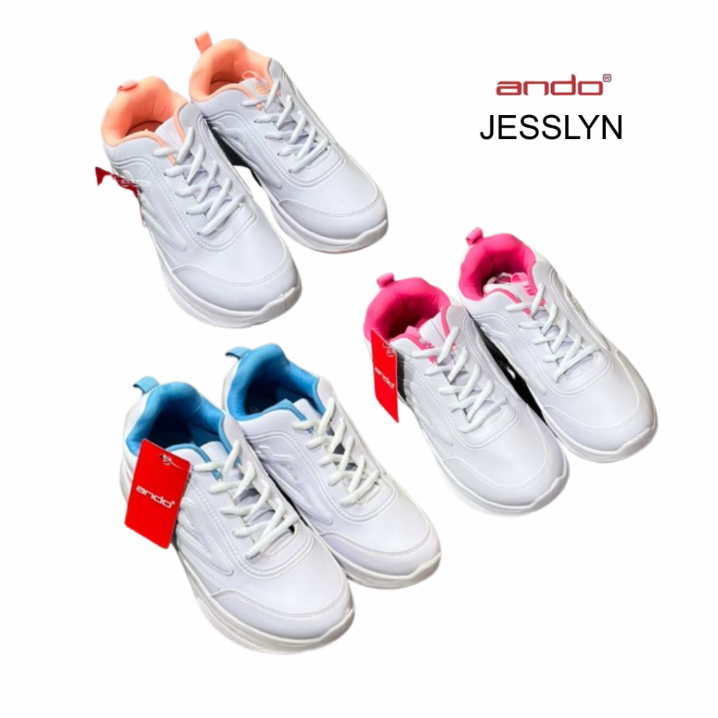 Sepatu Sneakers Ando Jesslyn Wanita Dewasa Original